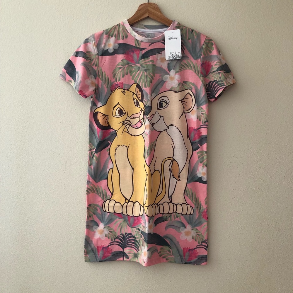 NWT Cakeworthy Disney Lion King Shirt Dress